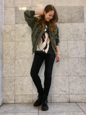 Ayakaさん（レディース・161cm）の秋コーディネート