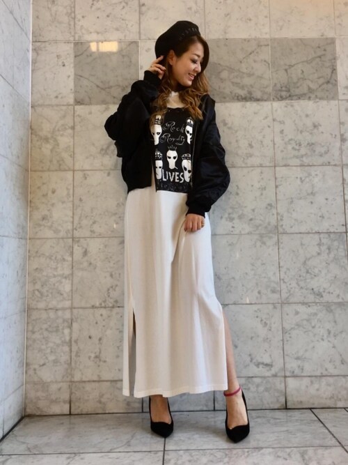 Ayaka Hysteric Glamour仙台店 Hysteric Glamourのスカジャンを使ったコーディネート Wear