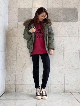 Ayakaさん（レディース・161cm）の秋コーディネート