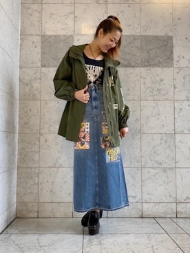 Ayakaさん（レディース・161cm）の春コーディネート