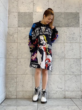 パーカーを使った ナイロンプルオーバー のレディース人気ファッションコーディネート Wear