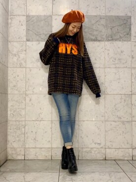 Ayakaさん（レディース・161cm）の冬コーディネート