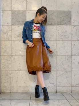 Ayakaさん（レディース・161cm）の冬コーディネート