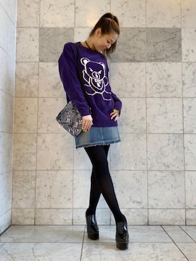 Ayakaさん（レディース・161cm）の冬コーディネート