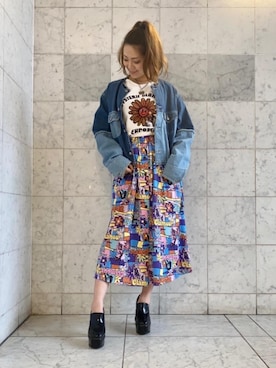 Ayakaさん（レディース・161cm）の春コーディネート