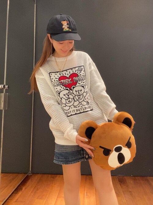 HYSTERIC GLAMOUR仙台店Ayakaさんのデニムスカートを使った 