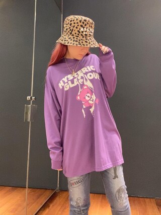 HYSTERIC GLAMOUR WHISKY柄 リバーシブルスウェットパンツ HYSTERIC GLAMOUR（ヒステリックグラマー）の「WHISKY柄