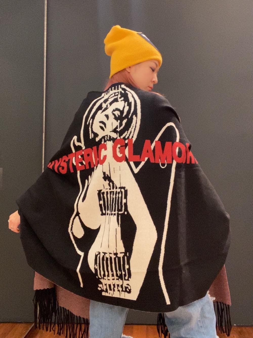 emi,☀︎　ヒステリックグラマー ポンチョ　ショールカーディガン emi,☀︎ ヒステリックグラマー ポンチョ ショールカーディガン emi