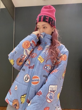 「でにむ」｜「アイテム（ニットキャップ/ビーニー）」を使った、Ayakaさん（レディース・161cm）の秋コーディネート