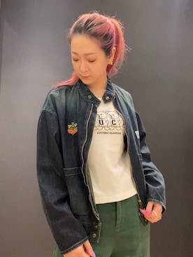 「ロンt」｜「アイテム（ジャケット/アウター）」を使った、Ayakaさん（レディース・161cm）の冬コーディネート