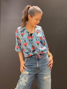 「ヴィクセンガール」｜Ayakaさん（レディース・161cm）の夏コーディネート