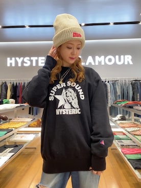 「ニットキャップ」｜「アイテム（キャップ）」を使った、Ayakaさん（レディース・161cm）の秋コーディネート
