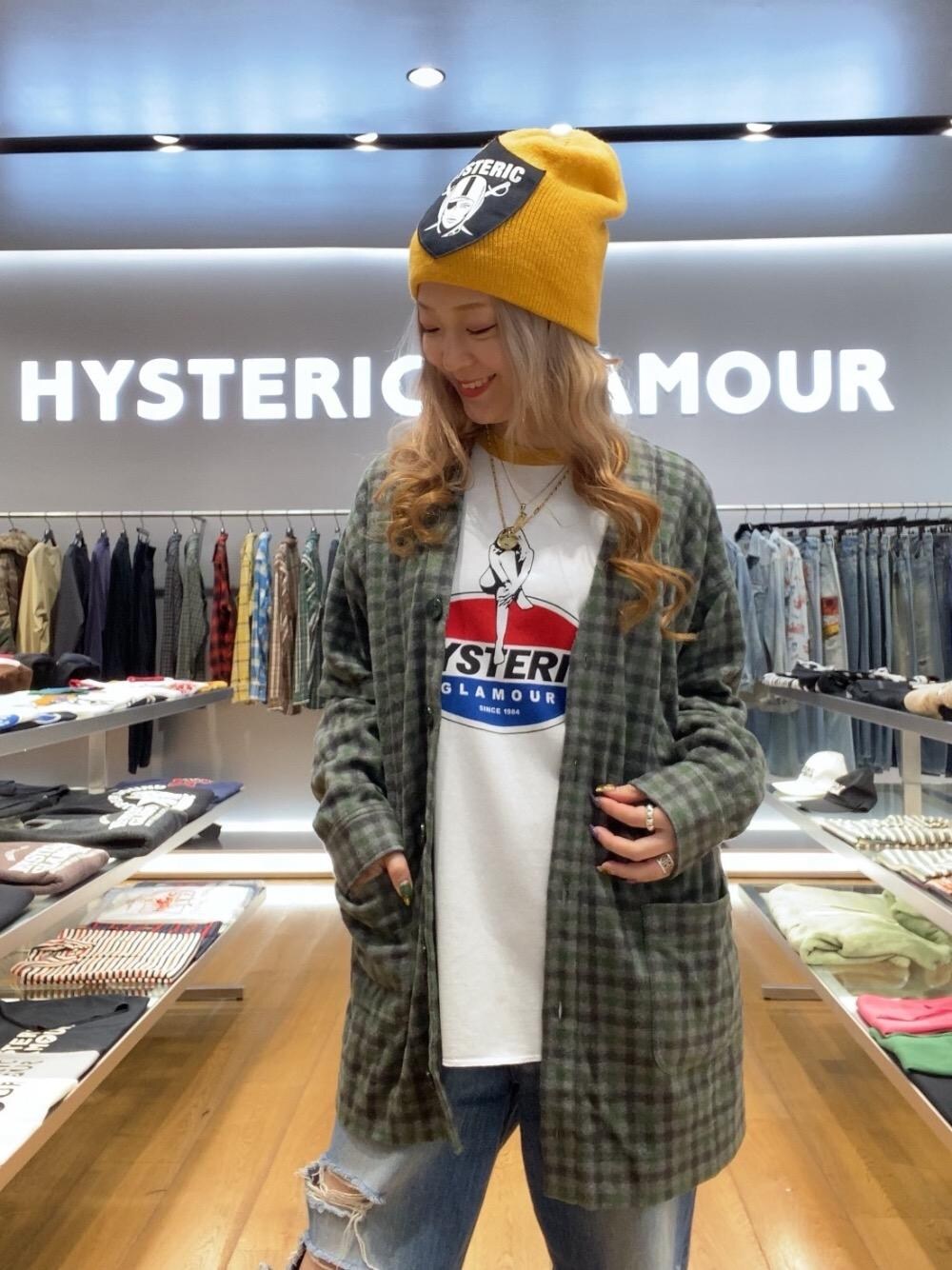 Ayaka(HYSTERIC GLAMOUR仙台店)｜HYSTERIC GLAMOURのニットキャップ