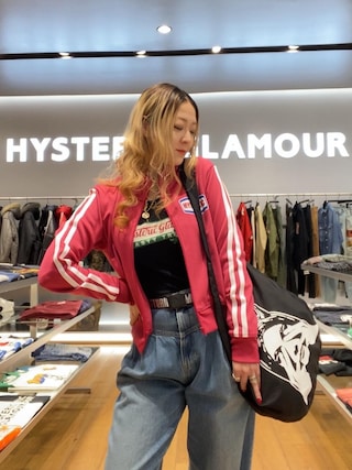 美品！HYSTERIC GLAMOUR トラックジャケット 最高デザイン！ HYSTERIC GLAMOUR（ヒステリックグラマー）の「HYS STAR