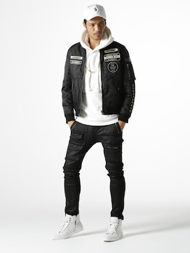 JACKROSE OFFICIALさん（メンズ・175cm）の冬コーディネート