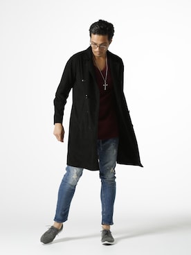 JACKROSE OFFICIALさん（メンズ・175cm）の冬コーディネート