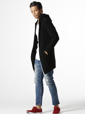 JACKROSE OFFICIALさん（メンズ・175cm）の冬コーディネート