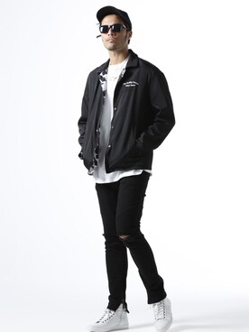 「jackrose」｜「アイテム（その他）」を使った、JACKROSE OFFICIALさん（メンズ・175cm）の冬コーディネート