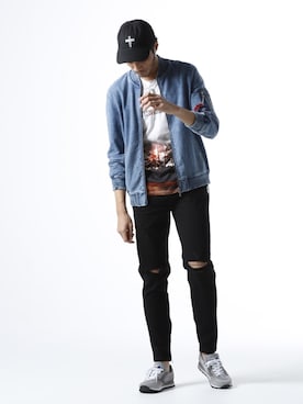 JACKROSE OFFICIALさん（メンズ・175cm）の冬コーディネート