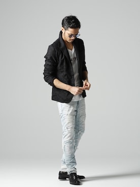 JACKROSE OFFICIALさん（メンズ・175cm）の春コーディネート