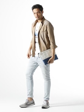 「JACKROSE（ジャックローズ）のアイテム（シューズ）」を使った、JACKROSE OFFICIALさん（メンズ・175cm）の春コーディネート