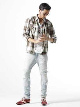 JACKROSE OFFICIALさん（メンズ・175cm）の春コーディネート