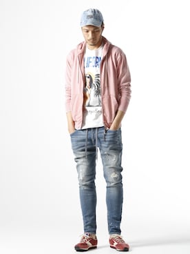 JACKROSE OFFICIALさん（メンズ・175cm）の春コーディネート