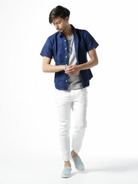 「JACKROSE(ジャックローズ)のアイテム」を使った、JACKROSE OFFICIALさん(メンズ・175cm)の春コーディネート