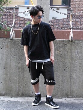 「jackrose」｜「アイテム（アクセサリー）」を使った、JACKROSE OFFICIALさん（メンズ・175cm）の夏コーディネート