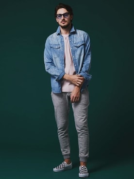 「JACKROSE(ジャックローズ)のアイテム」を使った、JACKROSE OFFICIALさん(メンズ・180cm)の春コーディネート