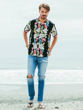 JACKROSE OFFICIALさん（メンズ・182cm）の春コーディネート