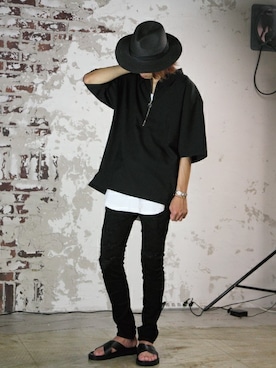 「jackrose」｜「アイテム（サンダル）」を使った、JACKROSE OFFICIALさん（メンズ・175cm）の夏コーディネート