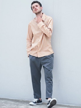 「Luv maison（ラブメゾン）のアイテム」を使った、JACKROSE OFFICIALさん（メンズ・182cm）の夏コーディネート