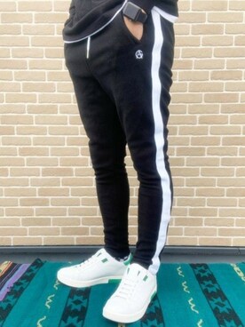 「JACKROSE（ジャックローズ）のアイテム（パンツ）」を使った、JACKROSE OFFICIALさん（メンズ・173cm）の秋コーディネート