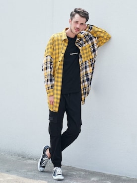 JACKROSE OFFICIALさん（メンズ・182cm）の秋コーディネート