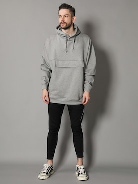 「GALLIS ADDICTION（ガリスアディクション）のアイテム」を使った、JACKROSE OFFICIALさん（メンズ・180cm）の冬コーディネート