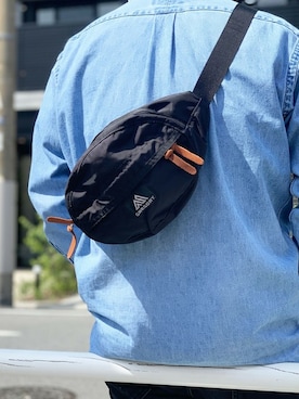 「アイテム（ボディバッグ/ウエストポーチ）」を使った、JACKROSE OFFICIALさん（メンズ・173cm）の春コーディネート