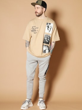 JACKROSE OFFICIALさん（メンズ・180cm）の春コーディネート