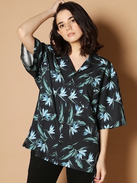 「アロハシャツ」｜JACKROSE OFFICIALさん（レディース・170cm）の春コーディネート