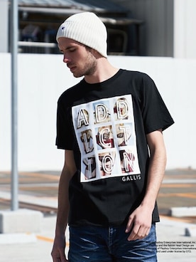 「PLAYBOY（プレイボーイ）のアイテム」を使った、JACKROSE OFFICIALさん（メンズ・182cm）の春コーディネート