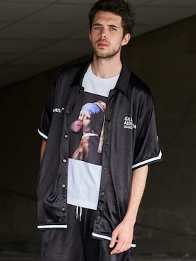 「GALLIS ADDICTION（ガリスアディクション）のアイテム」を使った、JACKROSE OFFICIALさん（メンズ・182cm）の春コーディネート