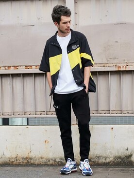 「GALLIS ADDICTION（ガリスアディクション）のアイテム」を使った、JACKROSE OFFICIALさん（メンズ・182cm）の春コーディネート