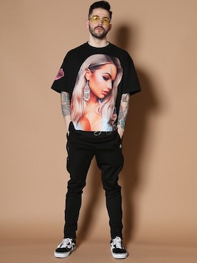 「GALLIS ADDICTION（ガリスアディクション）のアイテム」を使った、JACKROSE OFFICIALさん（メンズ・180cm）の春コーディネート