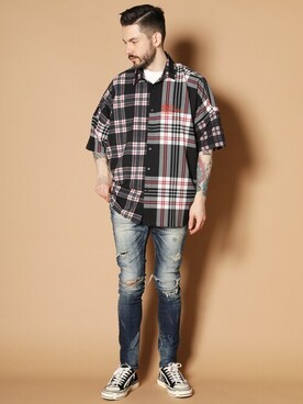 JACKROSE OFFICIALさん(メンズ・180cm)の春コーディネート