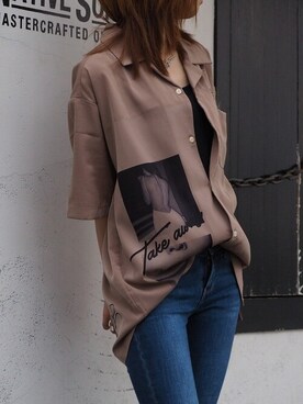 「GALLIS ADDICTION（ガリスアディクション）のアイテム」を使った、JACKROSE OFFICIALさん（レディース・155cm）の夏コーディネート