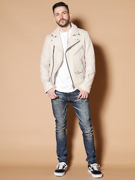 Jackrose ジャックローズのライダースジャケットコーディネート Zozotown Jackrose ジャックローズのライダースジャケットコーディネート Zozotown