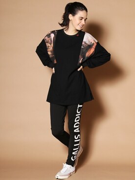 「GALLIS ADDICTION（ガリスアディクション）のアイテム」を使った、JACKROSE OFFICIALさん（レディース・170cm）の秋コーディネート