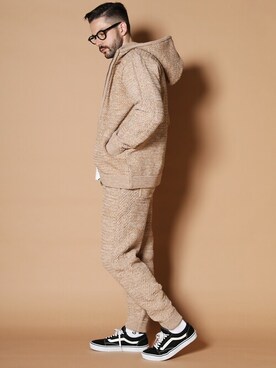 「JACKROSE（ジャックローズ）のアイテム（パンツ）」を使った、JACKROSE OFFICIALさん（メンズ・175cm）の秋コーディネート