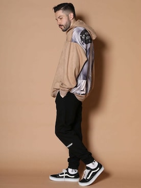 「くすみカラー」｜JACKROSE OFFICIALさん（メンズ・175cm）の秋コーディネート