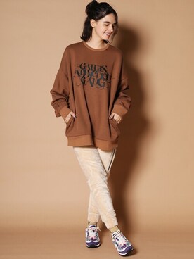「GALLIS ADDICTION（ガリスアディクション）のアイテム」を使った、JACKROSE OFFICIALさん（レディース・170cm）の秋コーディネート